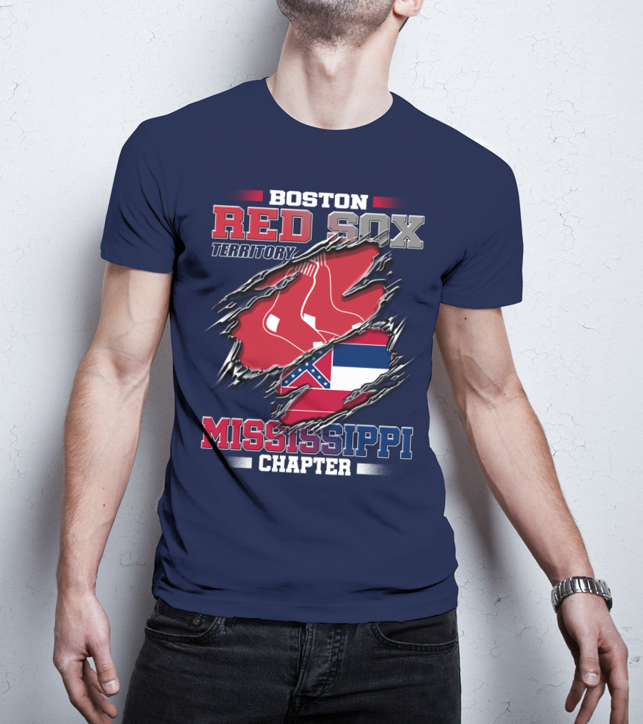 Boston Red Sox Territory Mississippi Chapter T-Shirt