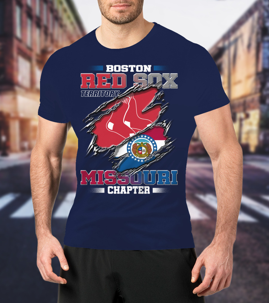 Boston Red Sox Territory Missouri Chapter T-Shirt