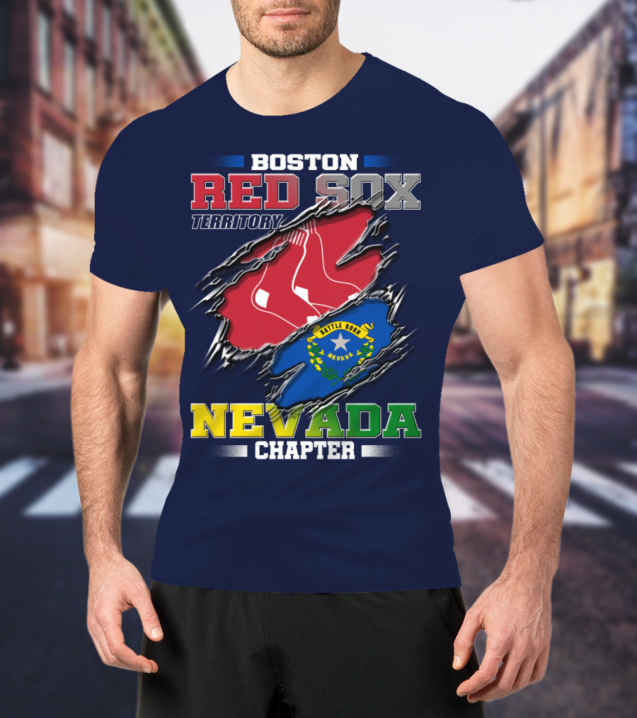 Boston Red Sox Territory Nevada Chapter T-Shirt