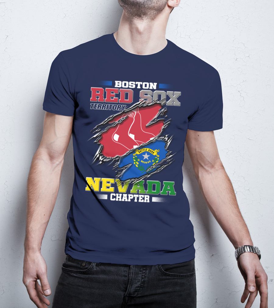Boston Red Sox Territory Nevada Chapter T-Shirt