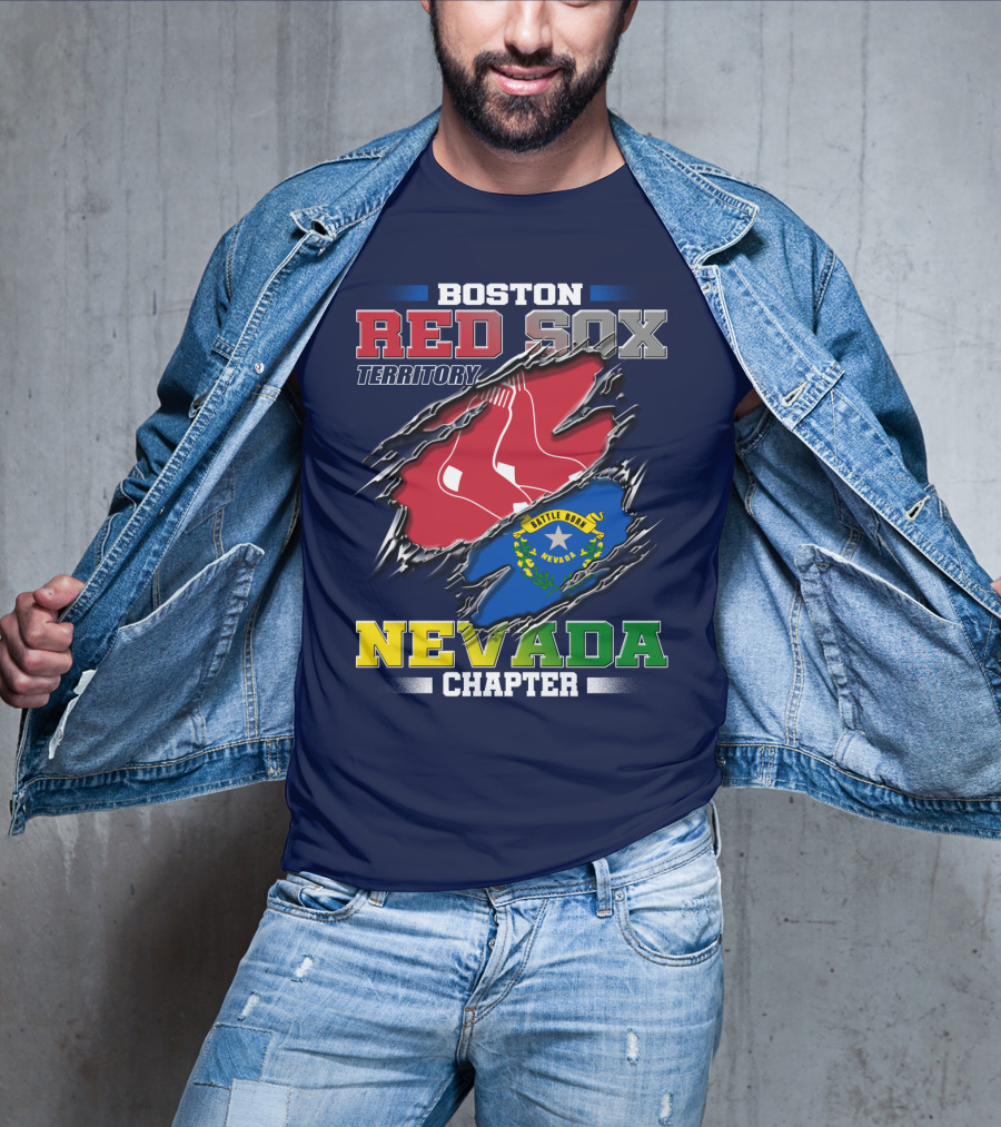 Boston Red Sox Territory Nevada Chapter T-Shirt