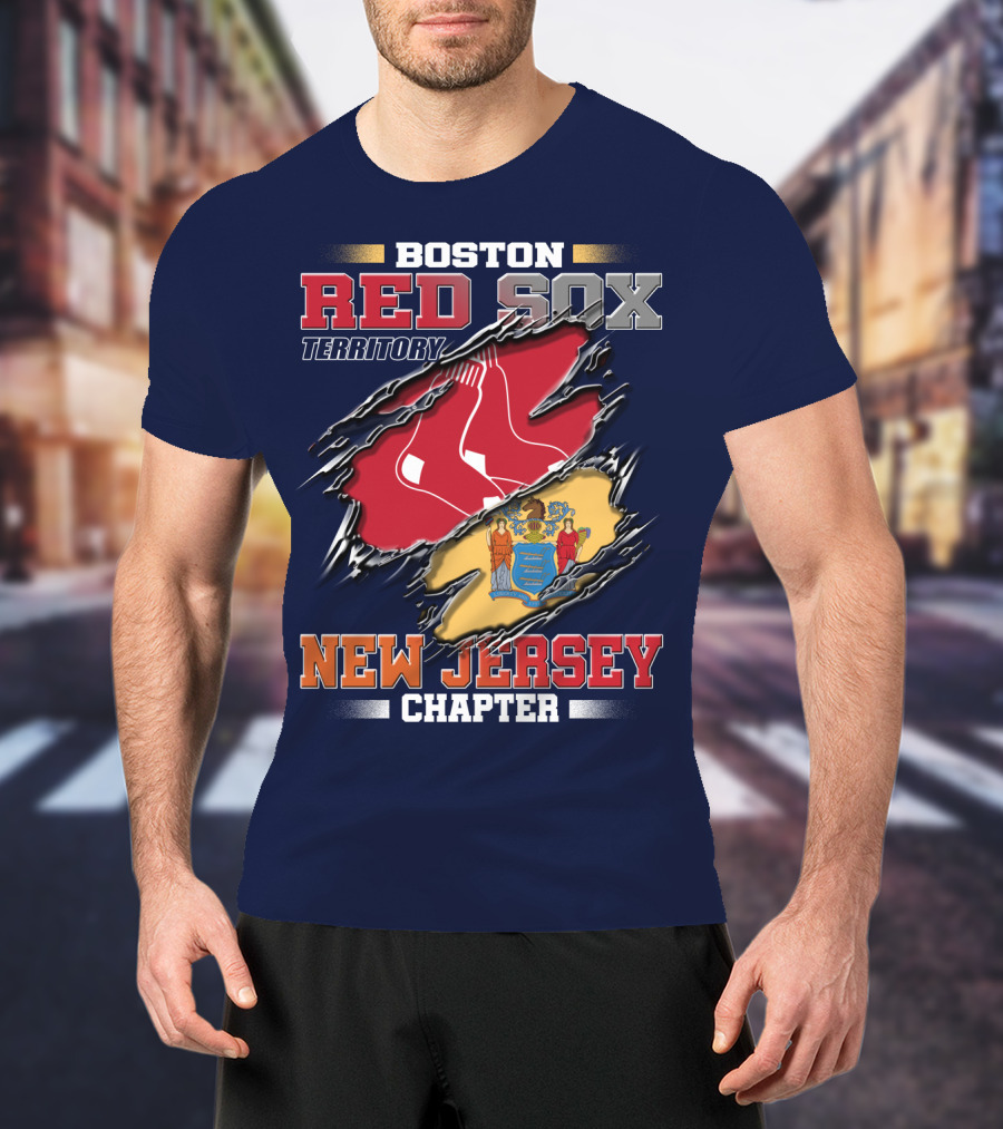 Boston Red Sox Territory New Jersey Chapter T-Shirt