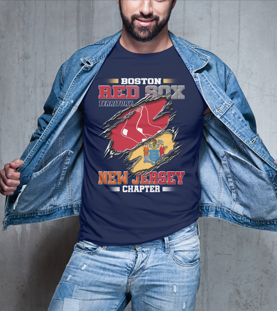 Boston Red Sox Territory New Jersey Chapter T-Shirt