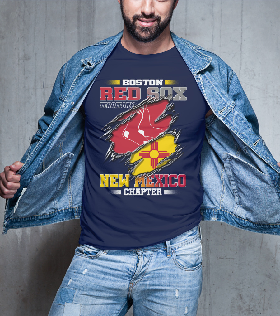Boston Red Sox Territory New Mexico Chapter T-Shirt