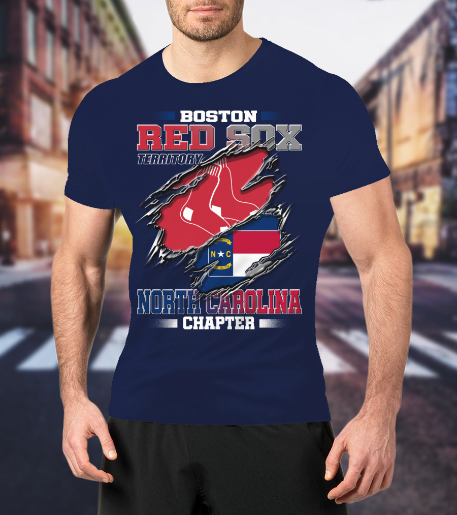 Boston Red Sox Territory North Carolina Chapter T-Shirt
