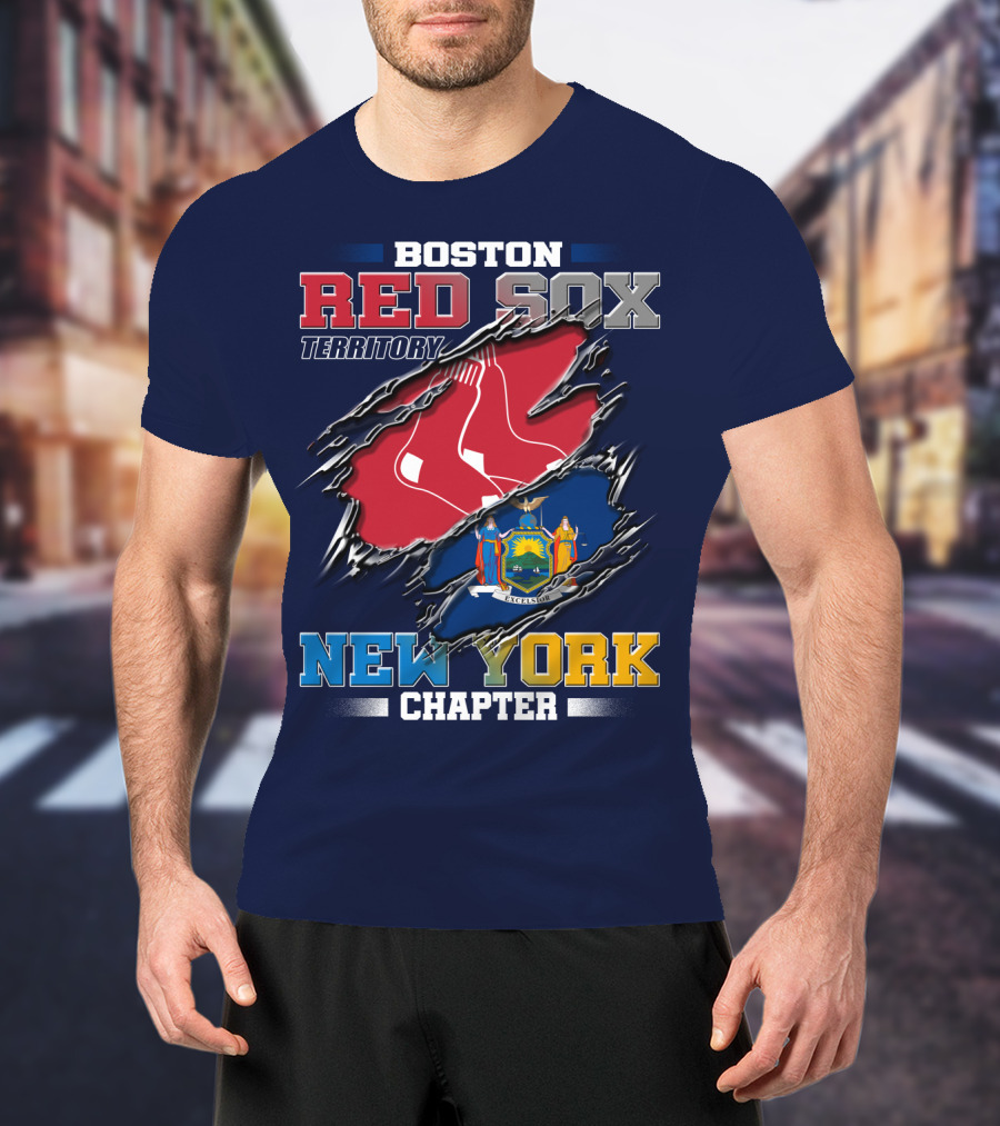 Boston Red Sox Territory New York Chapter T-Shirt