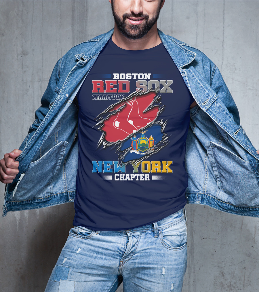 Boston Red Sox Territory New York Chapter T-Shirt