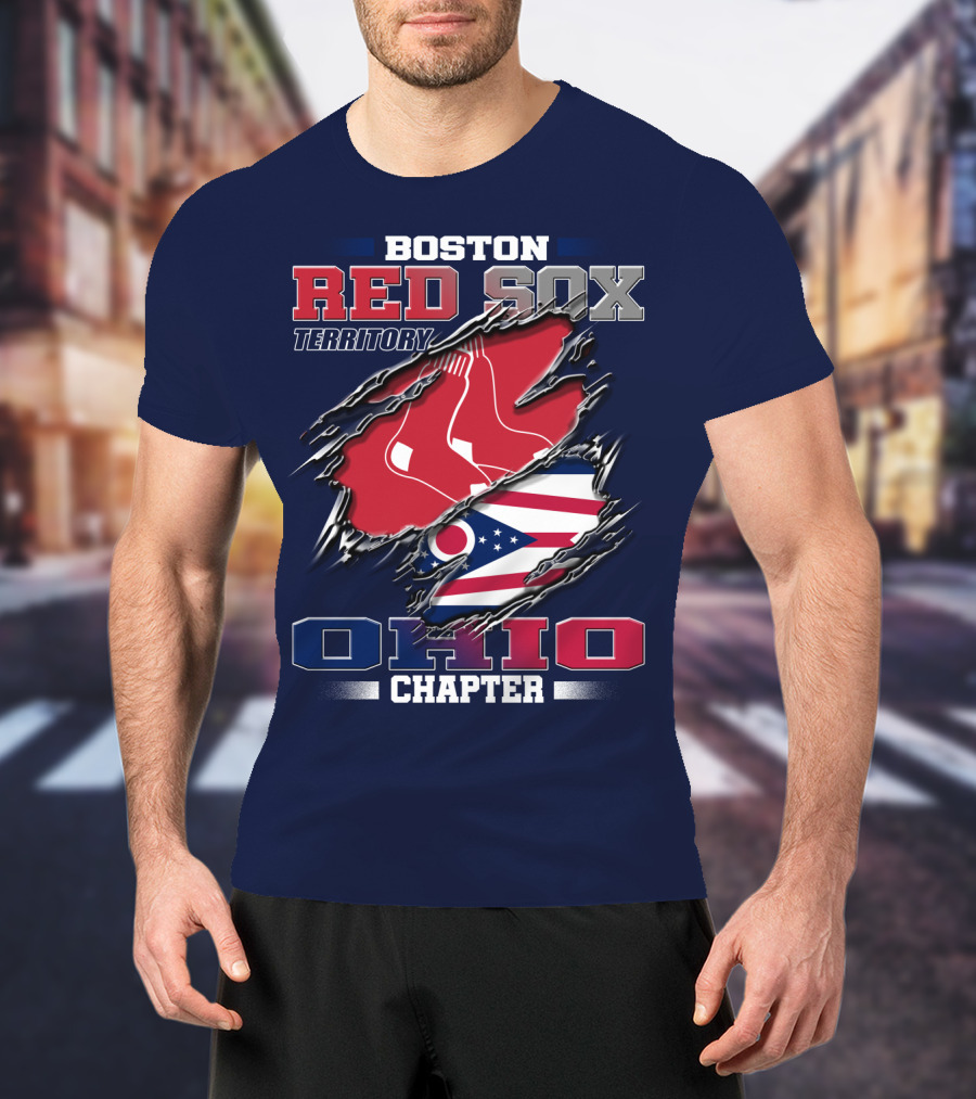 Boston Red Sox Territory Ohio Chapter T-Shirt