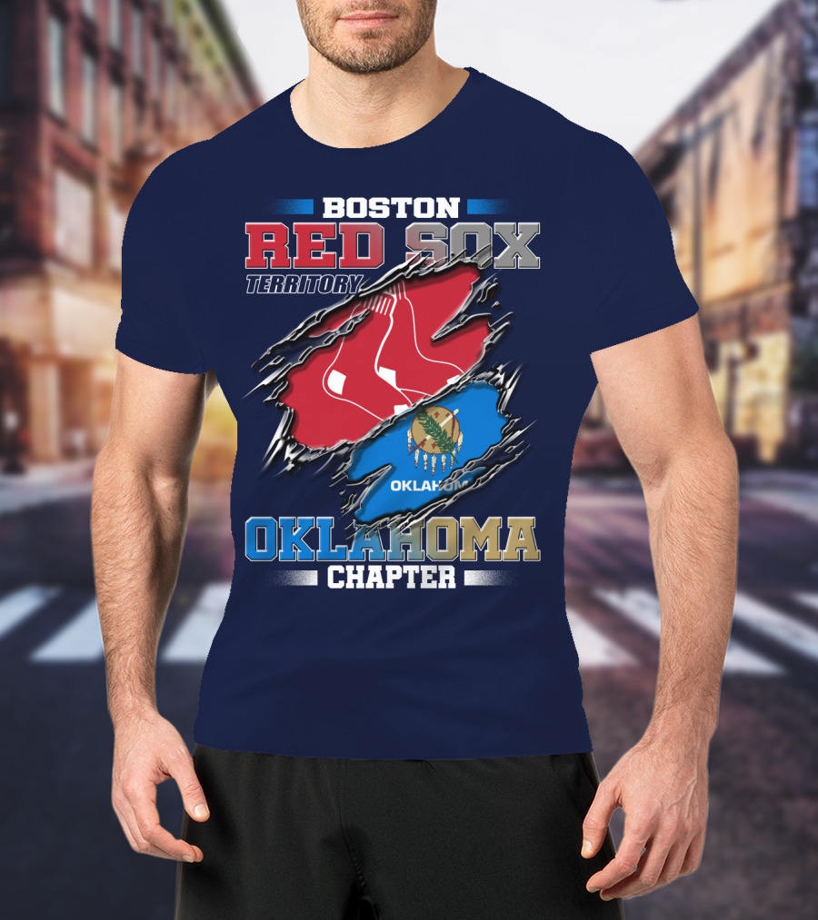 Boston Red Sox Territory Oklahoma Chapter T-Shirt