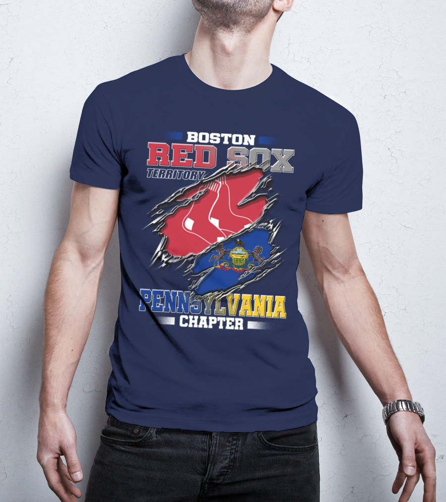 Boston Red Sox Territory Pennsylvania Chapter T-Shirt