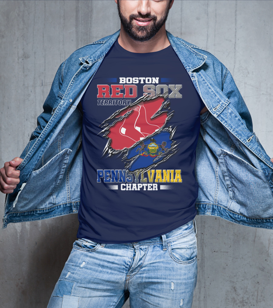 Boston Red Sox Territory Pennsylvania Chapter T-Shirt