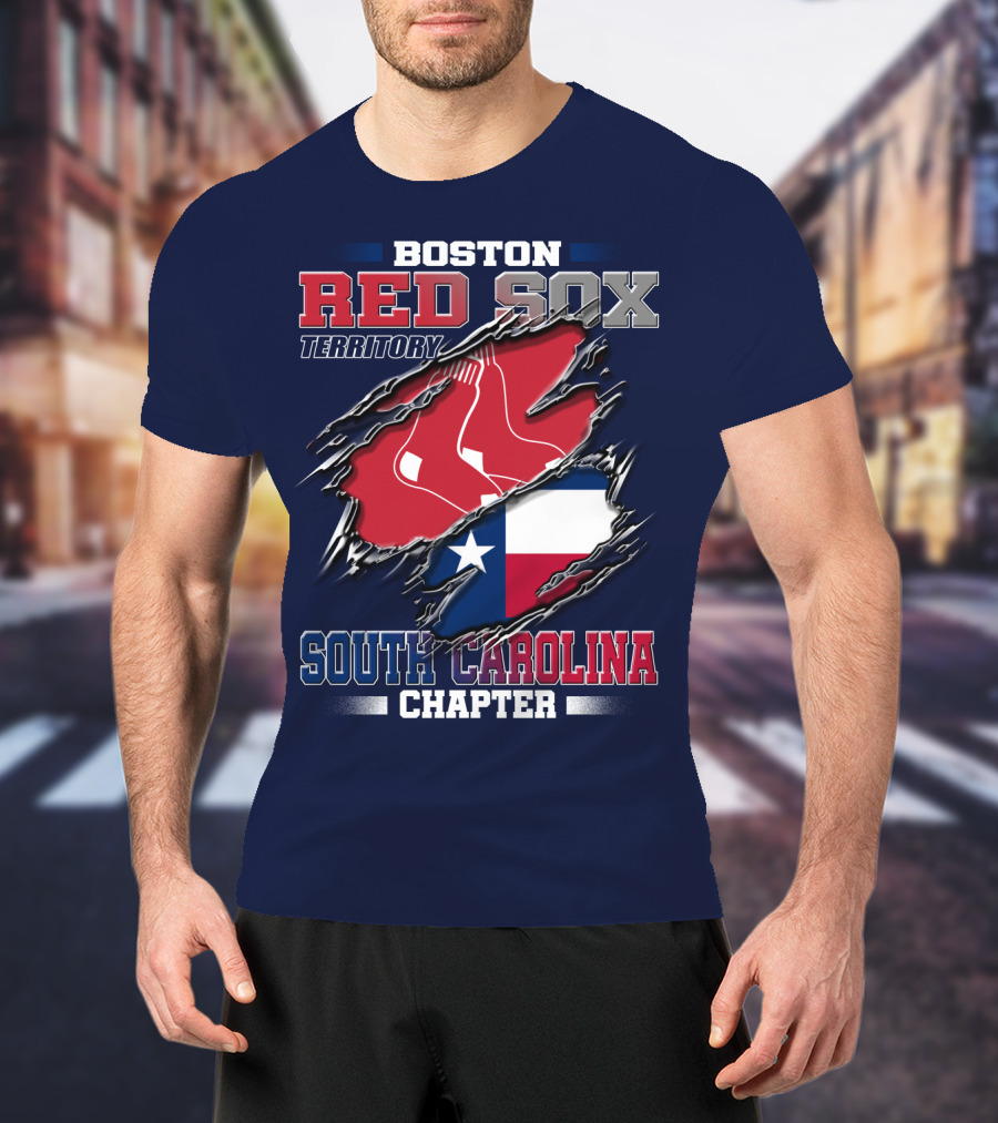 Boston Red Sox Territory South Carolina Chapter T-Shirt