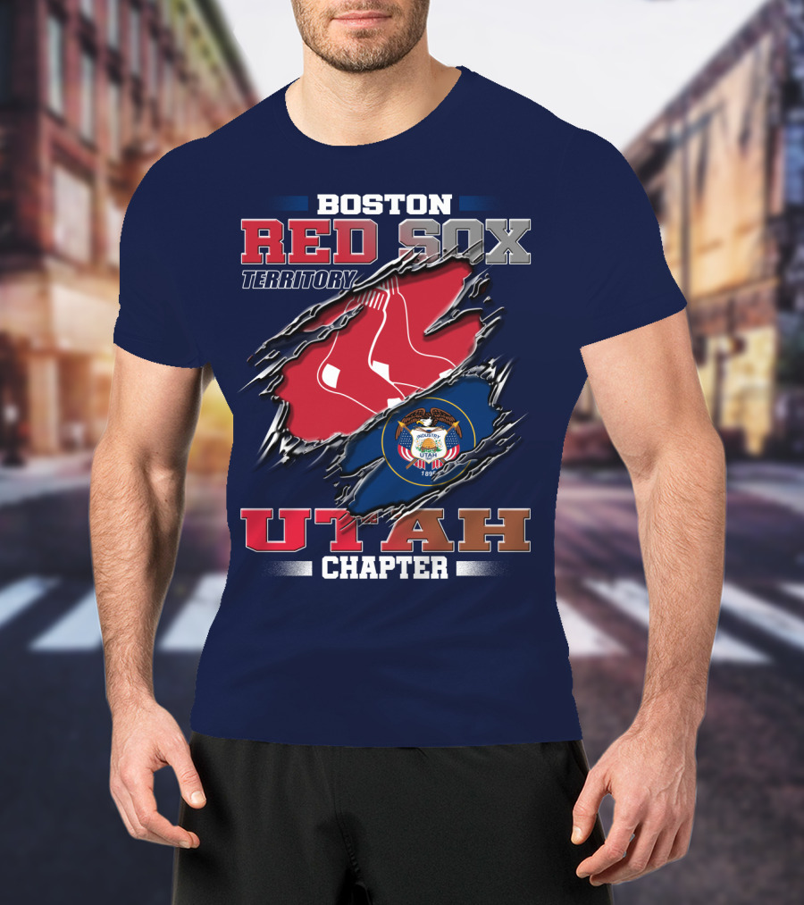 Boston Red Sox Territory Utah Chapter T-Shirt
