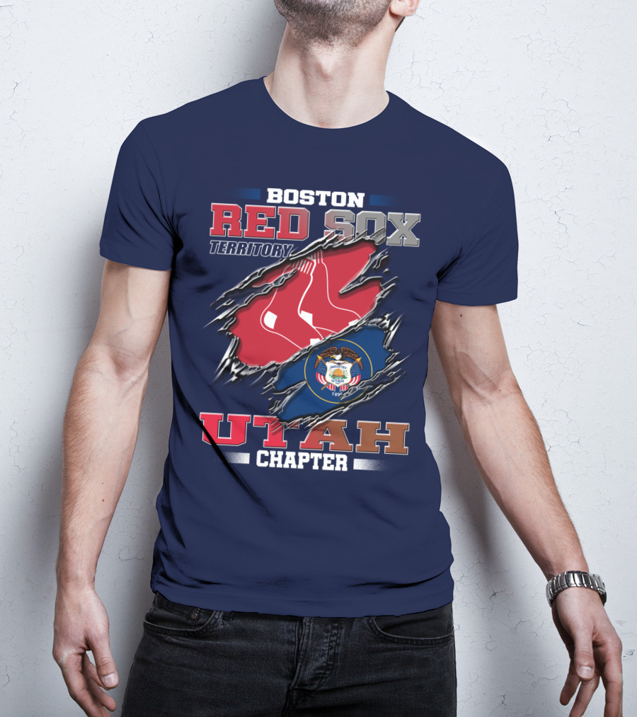 Boston Red Sox Territory Utah Chapter T-Shirt