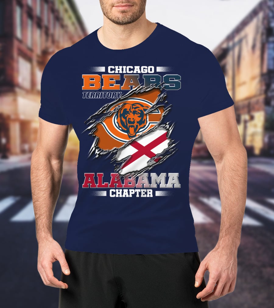 Chicago Bears Territory Alabama Chapter T-Shirt