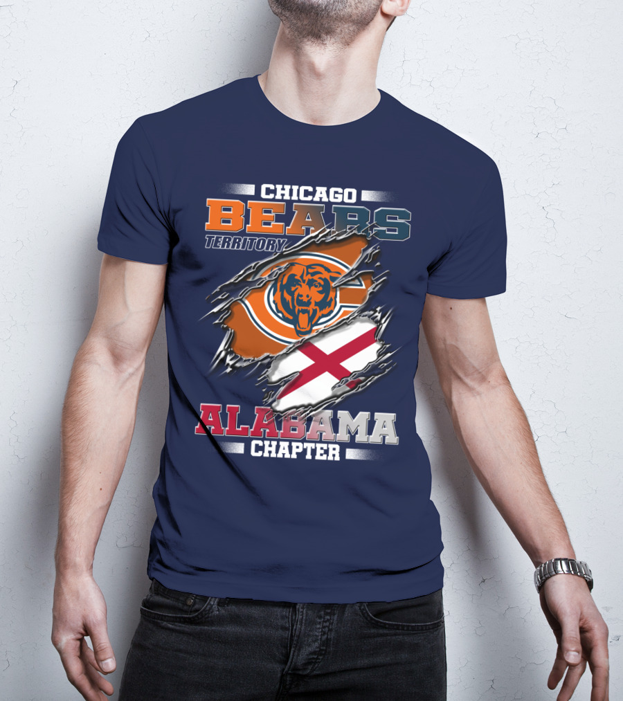 Chicago Bears Territory Alabama Chapter T-Shirt