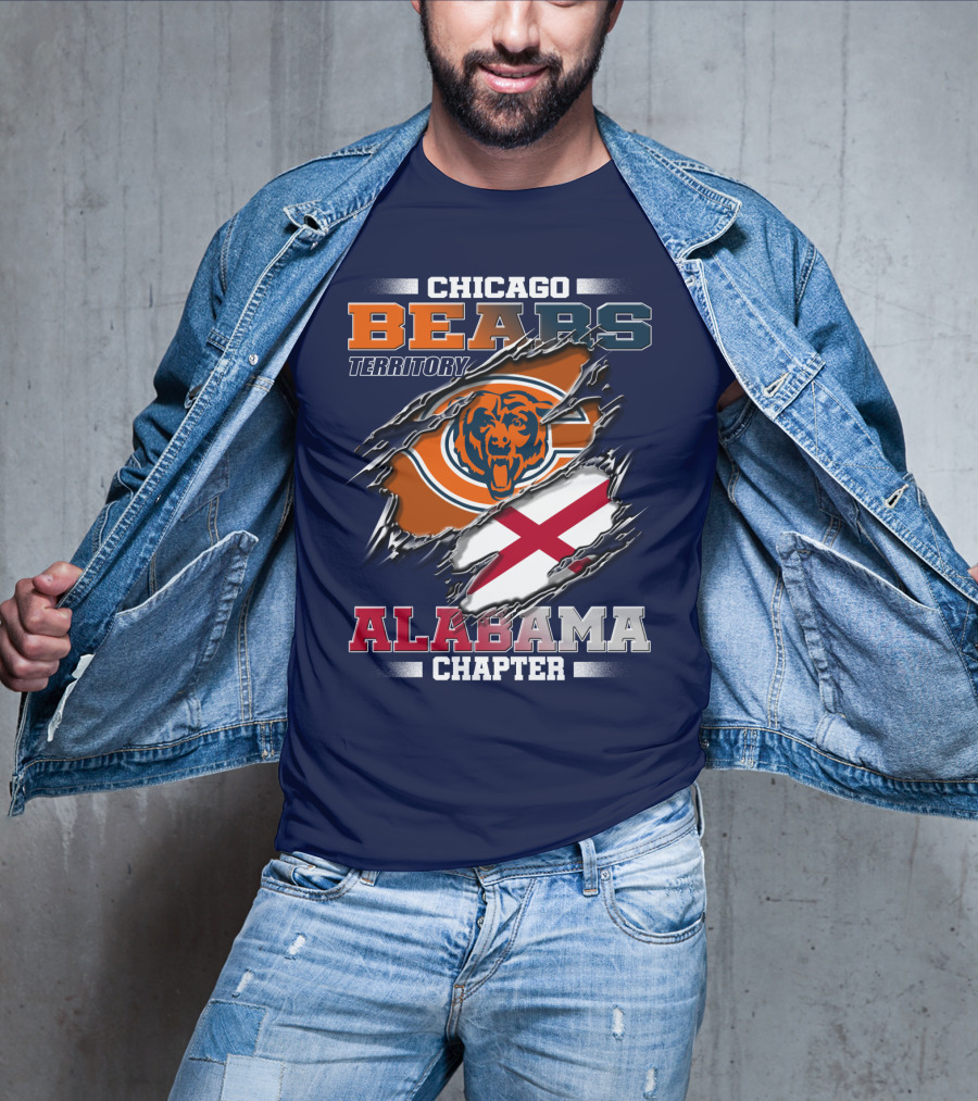 Chicago Bears Territory Alabama Chapter T-Shirt