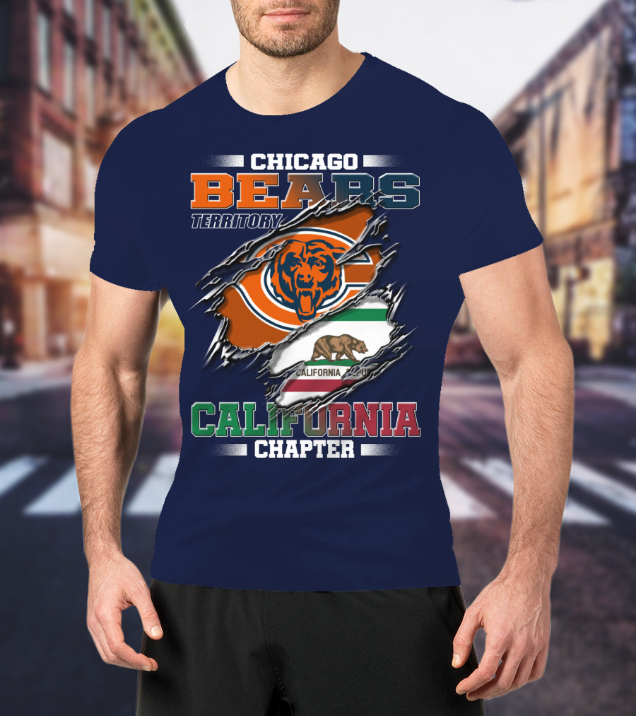 Chicago Bears Territory California Chapter T-Shirt