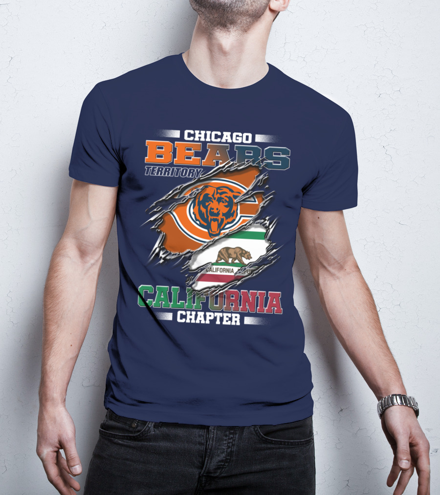 Chicago Bears Territory California Chapter T-Shirt