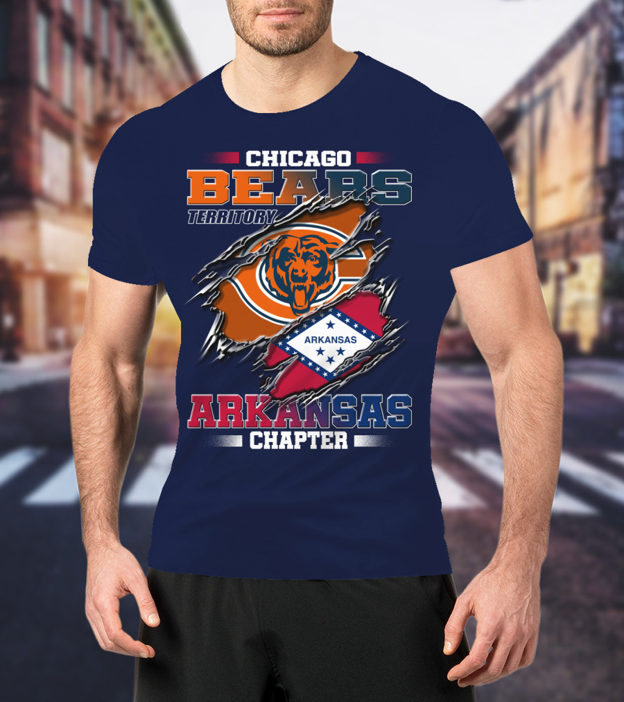 Chicago Bears Territory Arkansas Chapter T-Shirt