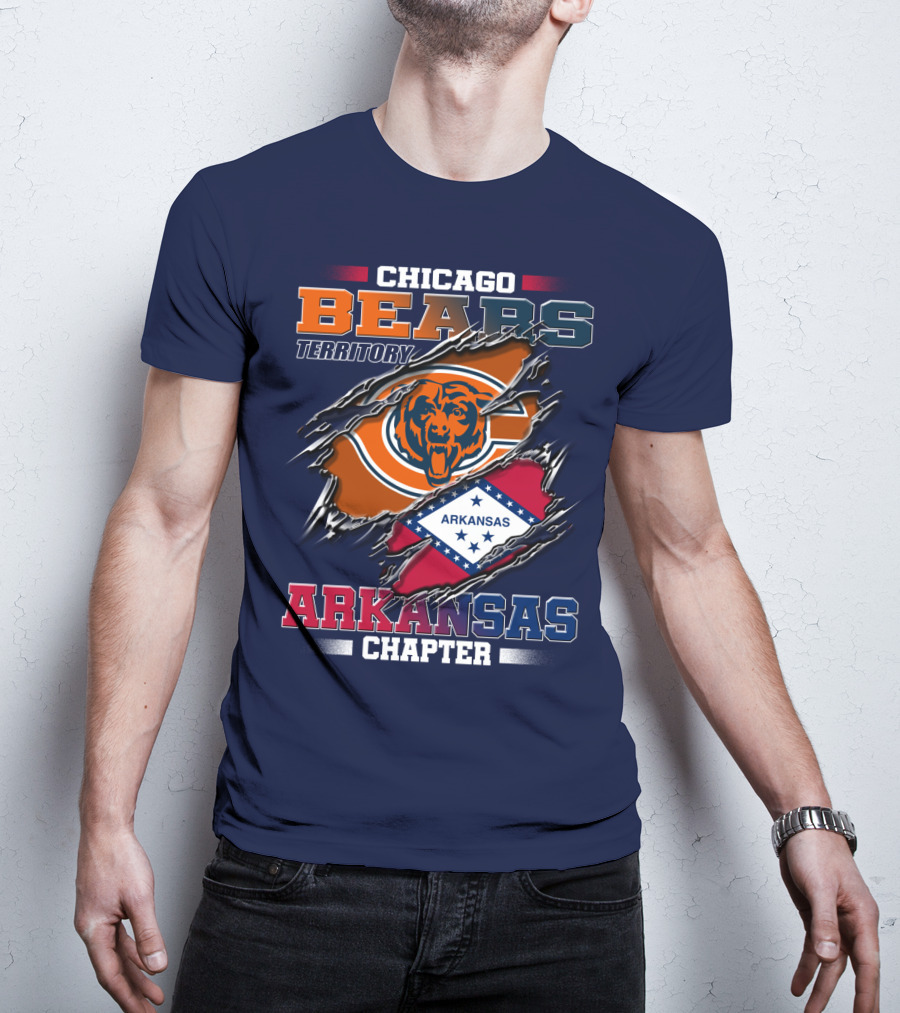 Chicago Bears Territory Arkansas Chapter T-Shirt