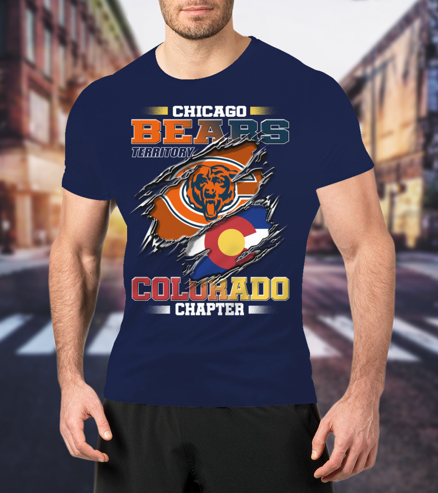 Chicago Bears Territory Colorado Chapter T-Shirt