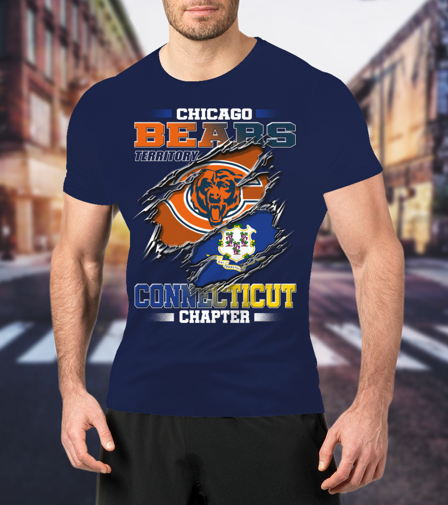 Chicago Bears Territory Connecticut Chapter T-Shirt