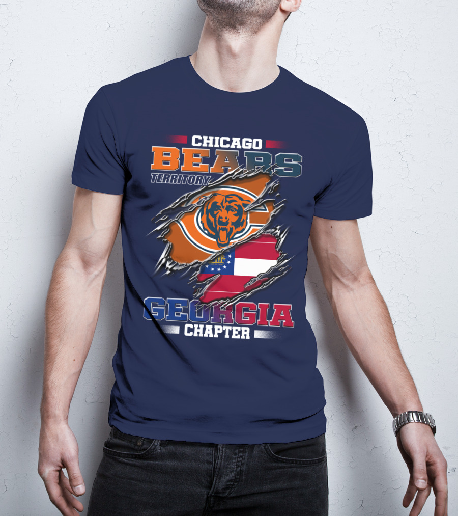 Chicago Bears Territory Georgia Chapter T-Shirt