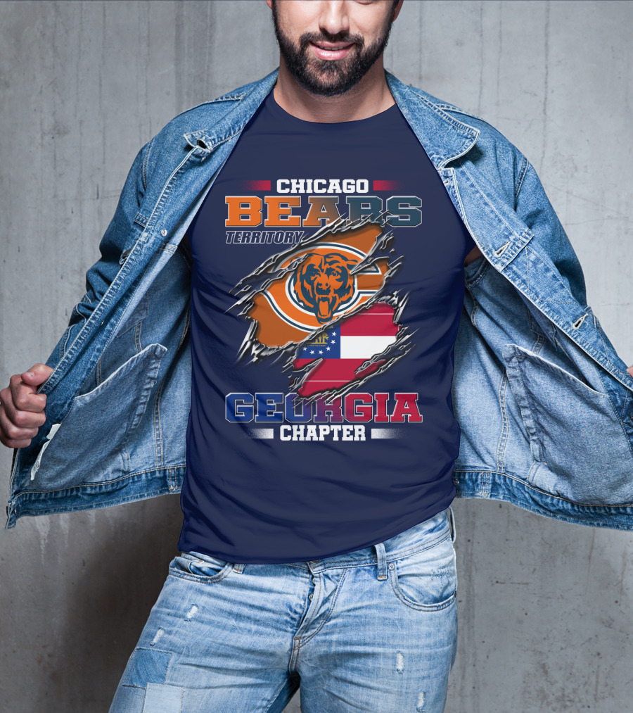 Chicago Bears Territory Georgia Chapter T-Shirt