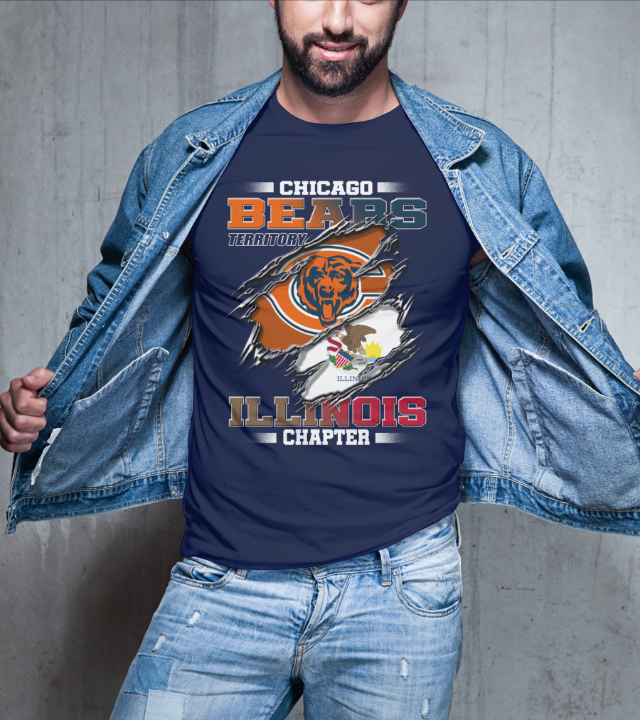 Chicago Bears Territory Illinois Chapter T-Shirt