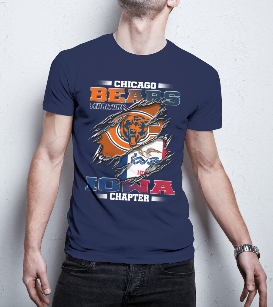 Chicago Bears Territory Iowa Chapter T-Shirt