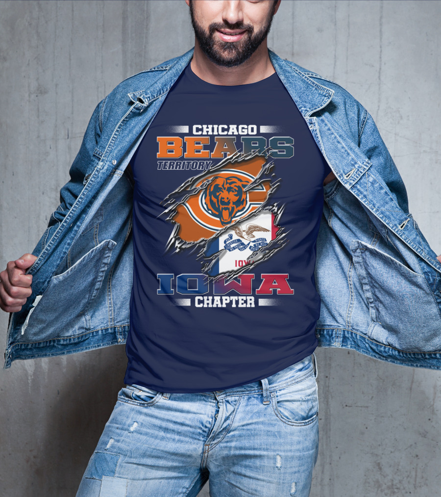 Chicago Bears Territory Iowa Chapter T-Shirt