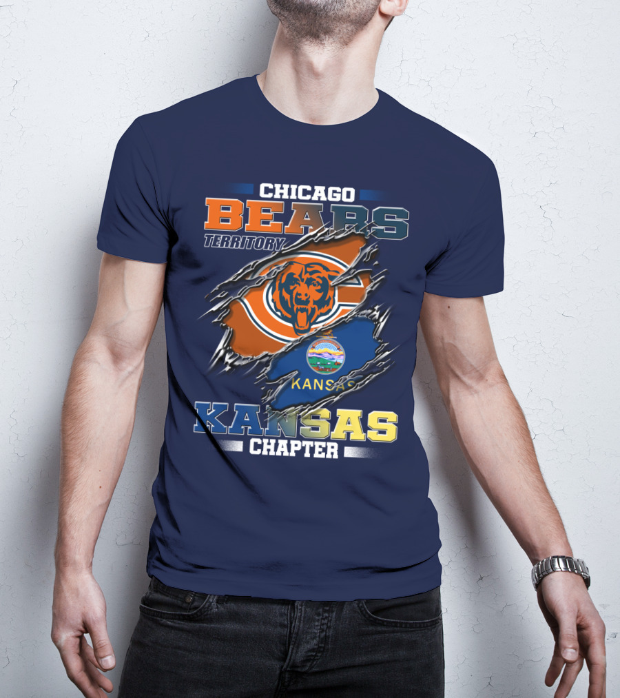 Chicago Bears Territory Kansas Chapter T-Shirt