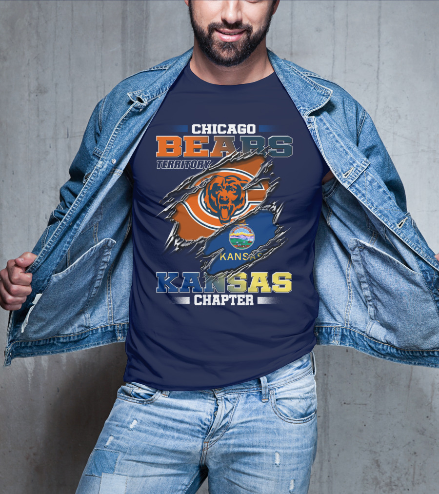 Chicago Bears Territory Kansas Chapter T-Shirt
