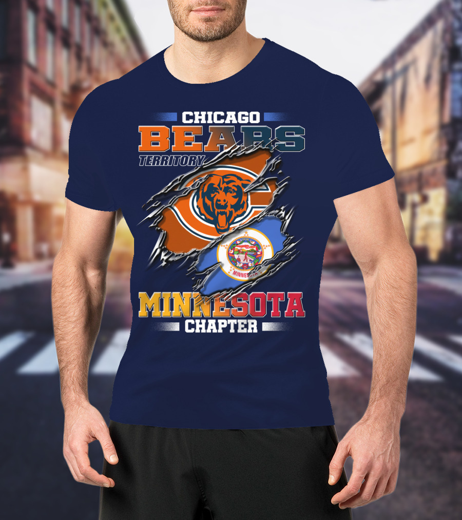 Chicago Bears Territory Minnesota Chapter T-Shirt