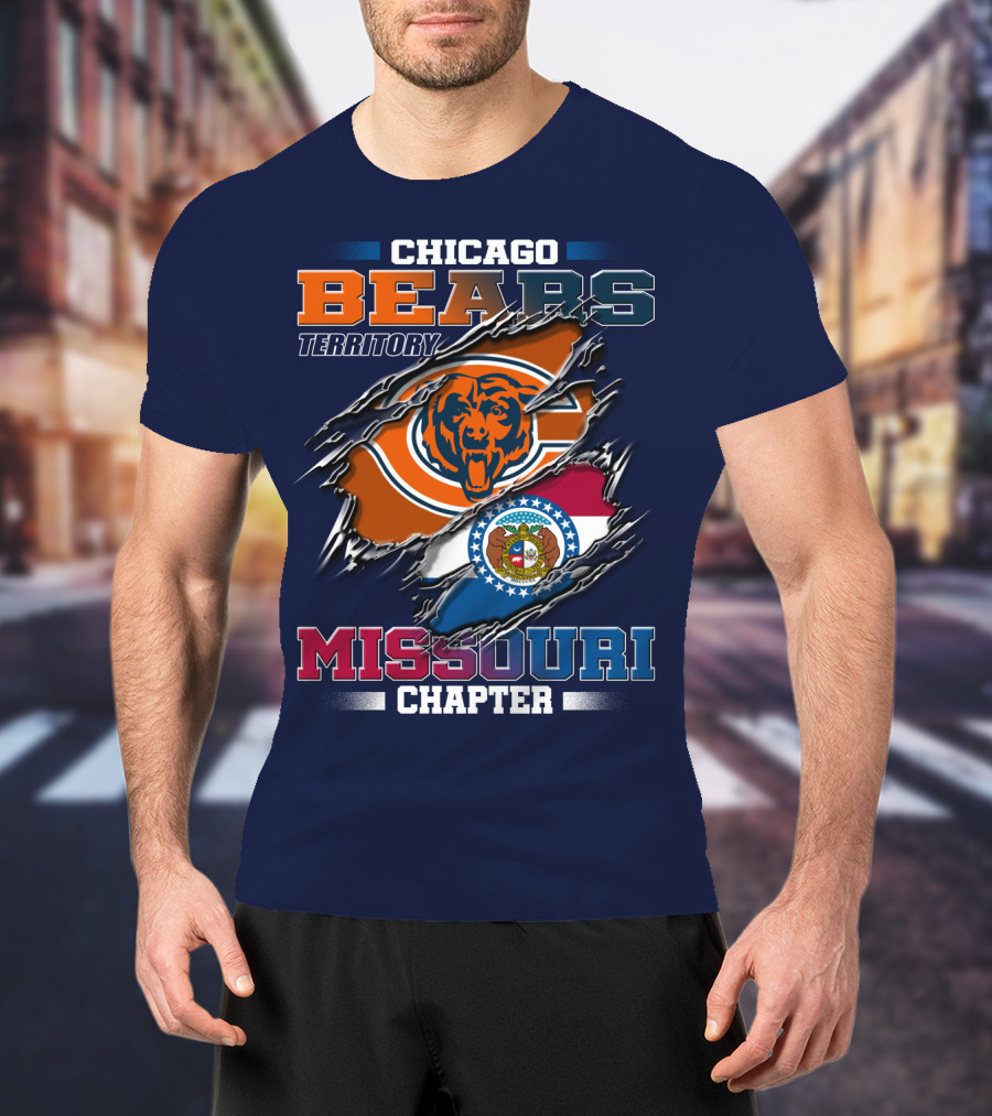 Chicago Bears Territory Missouri Chapter T-Shirt