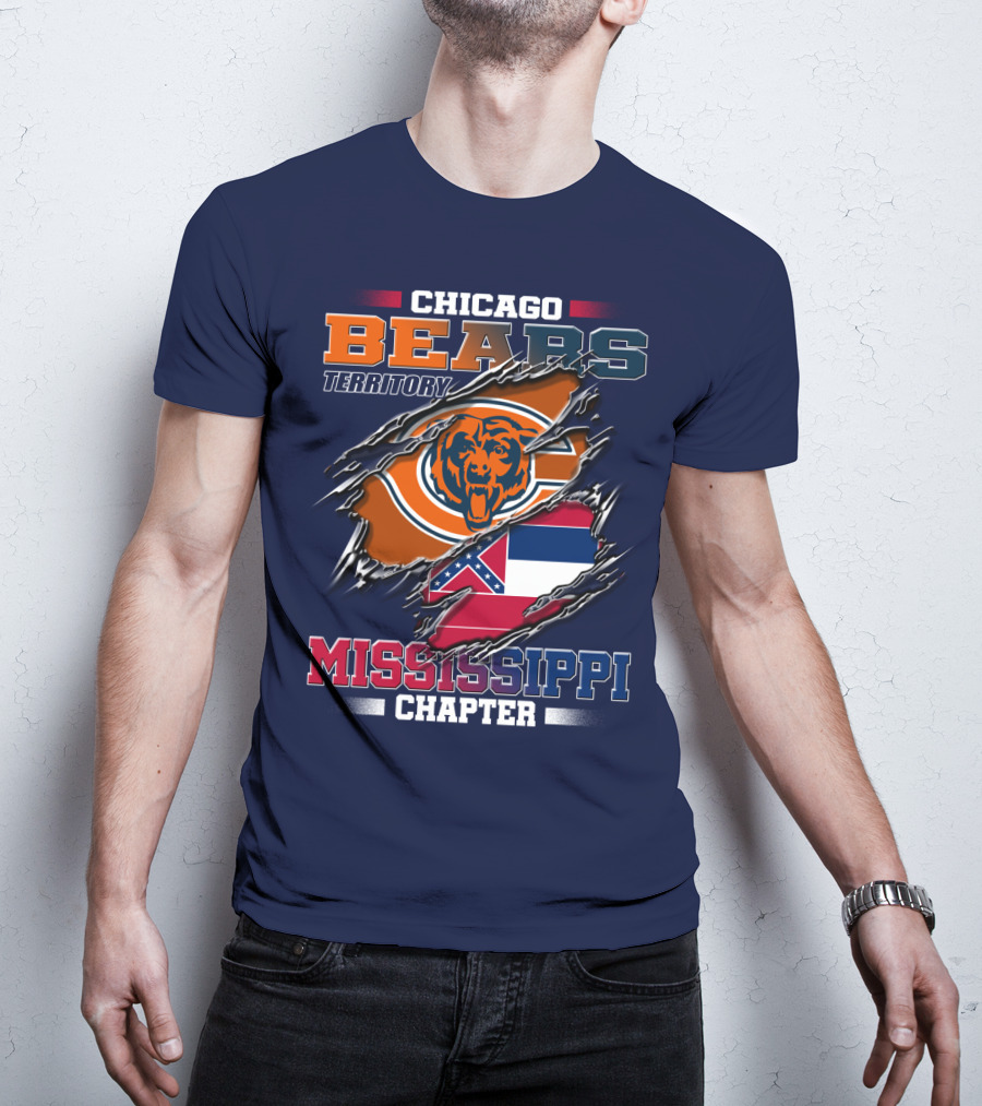 Chicago Bears Territory Mississippi Chapter T-Shirt