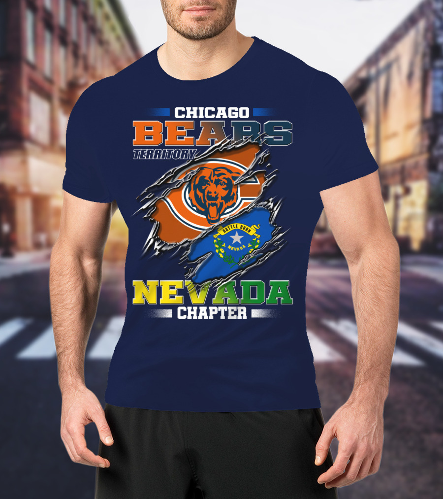 Chicago Bears Territory Nevada Chapter T-Shirt