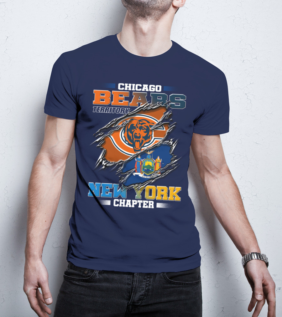 Chicago Bears Territory New York Chapter T-Shirt
