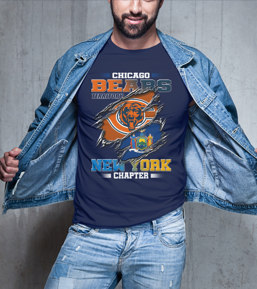 Chicago Bears Territory New York Chapter T-Shirt