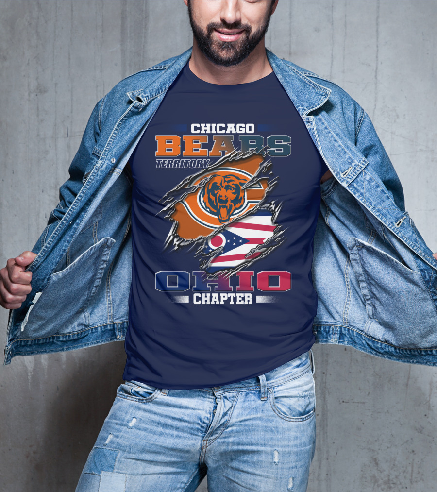 Chicago Bears Territory Ohio Chapter T-Shirt