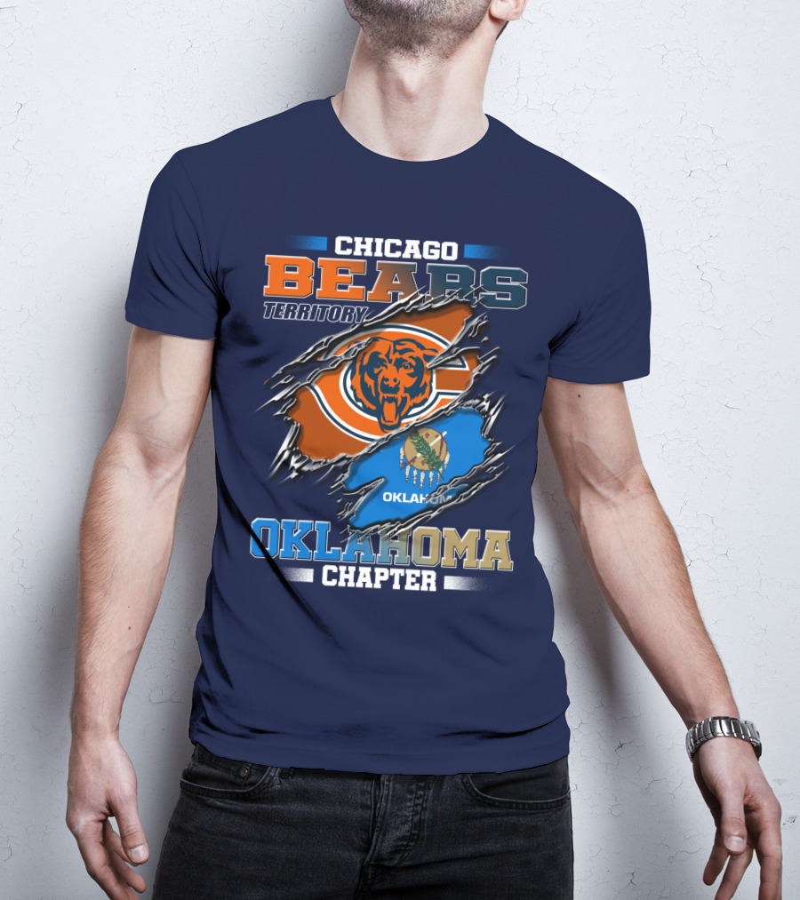 Chicago Bears Territory Oklahoma Chapter T-Shirt