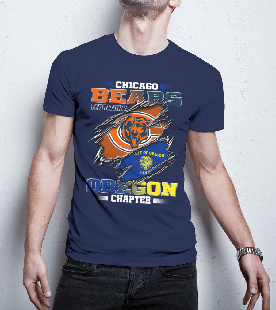 Chicago Bears Territory Oregon State Chapter 1859 T-Shirt