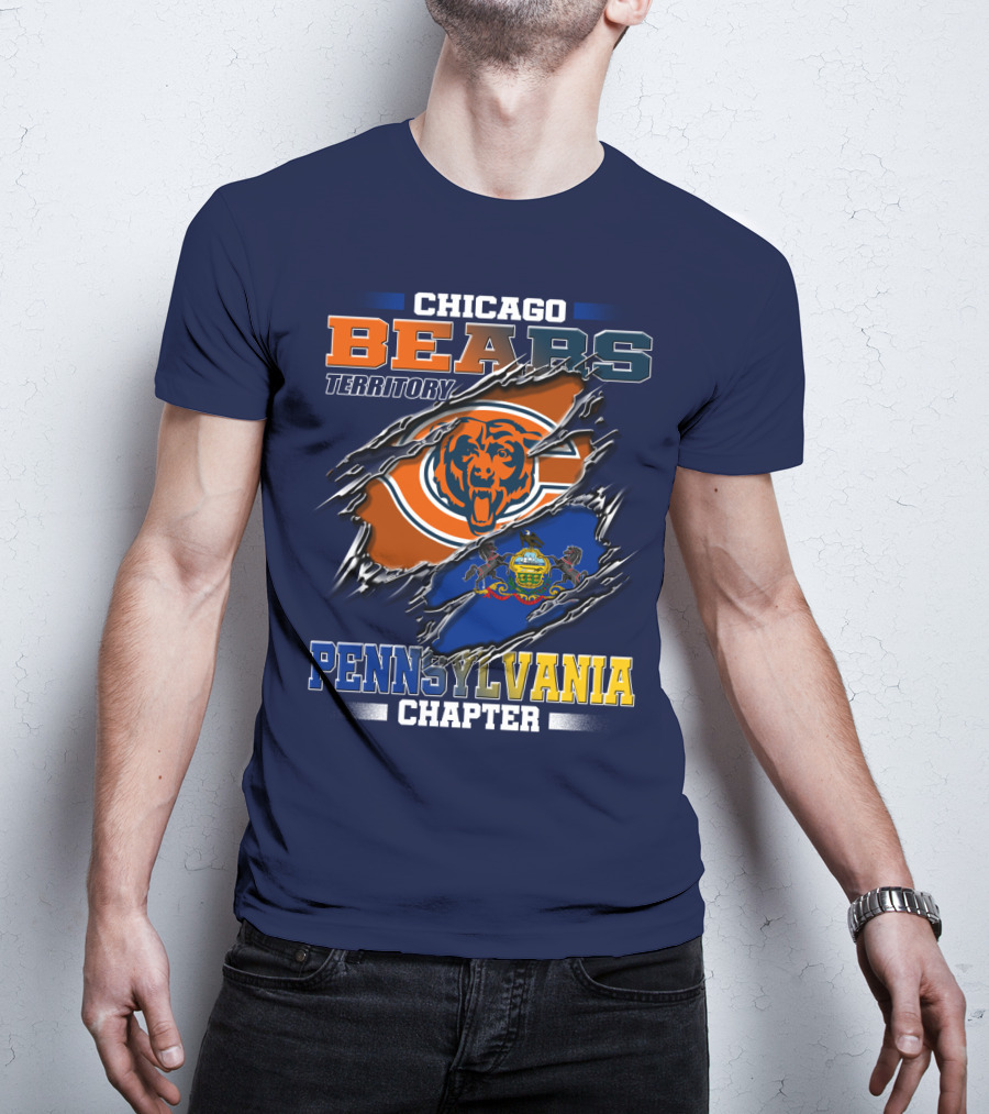 Chicago Bears Territory Pennsylvania Chapter T-Shirt