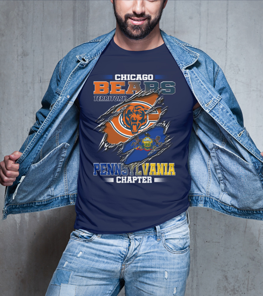 Chicago Bears Territory Pennsylvania Chapter T-Shirt