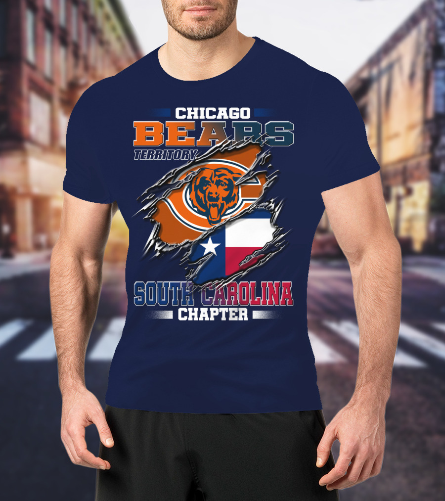 Chicago Bears Territory South Carolina Chapter T-Shirt