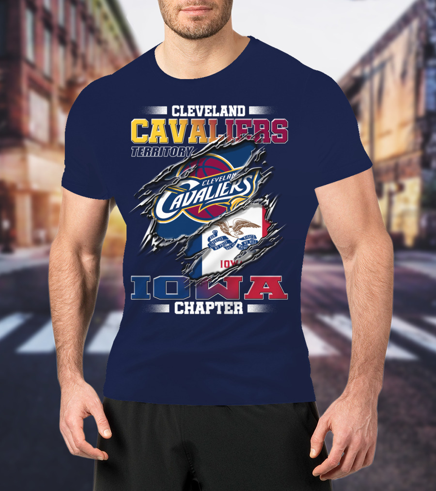 Cleveland Cavaliers Territory Iowa Chapter T-Shirt