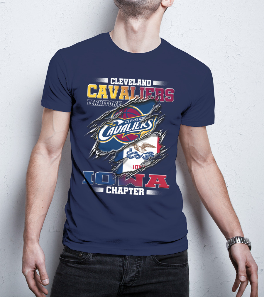 Cleveland Cavaliers Territory Iowa Chapter T-Shirt