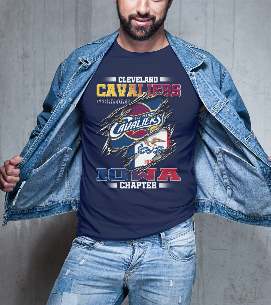 Cleveland Cavaliers Territory Iowa Chapter T-Shirt