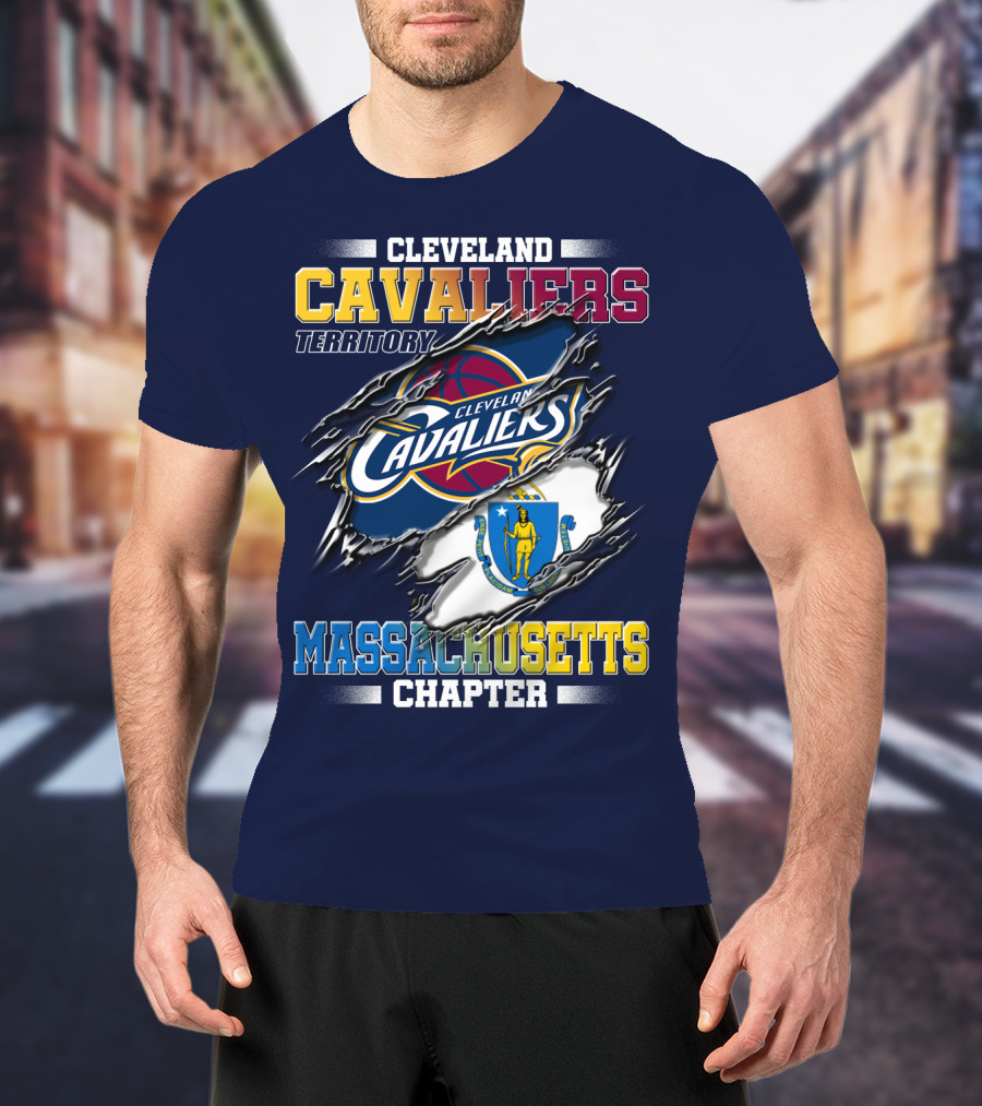 Cleveland Cavaliers Territory Massachusetts Chapter T-Shirt